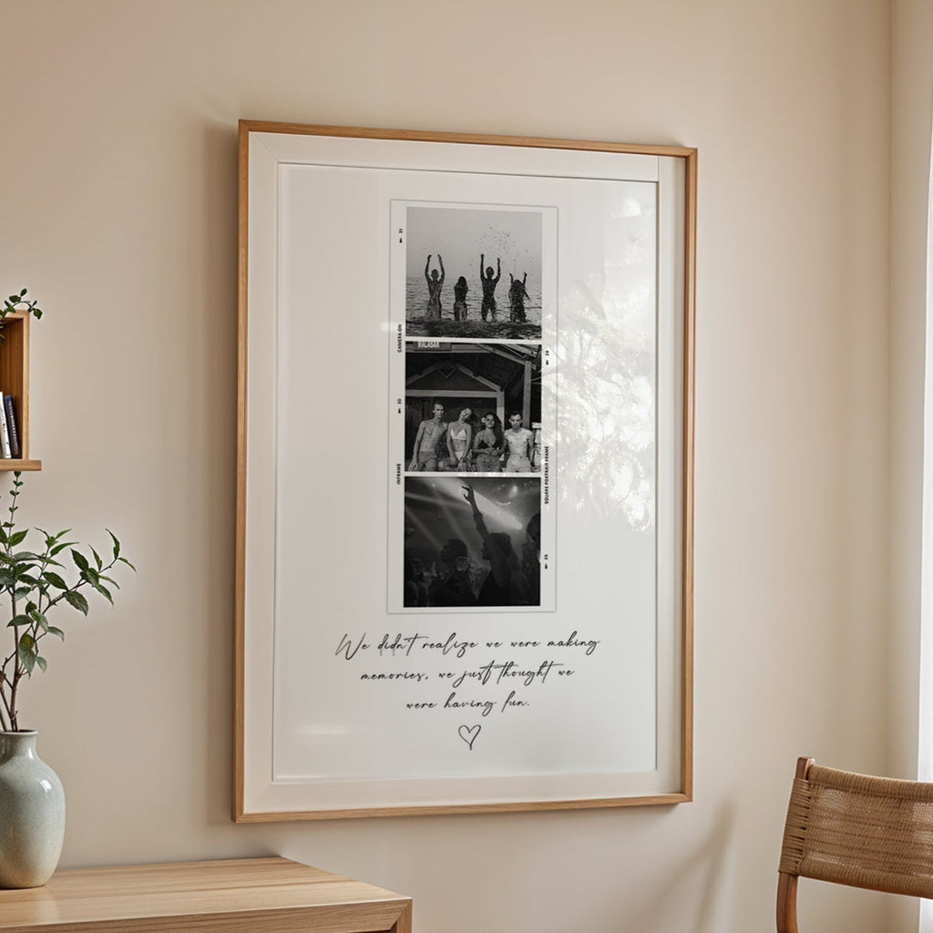 Personalised Photo Booth Strip Print