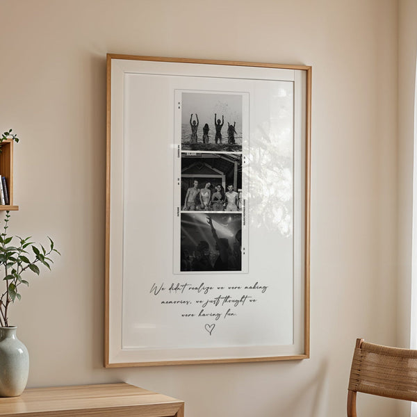 Personalised Photo Booth Strip Print