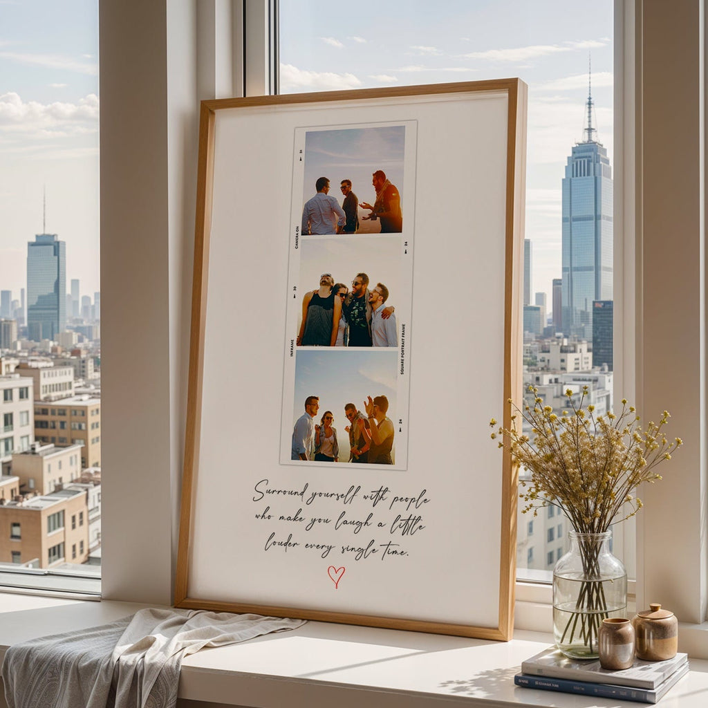 Personalised Photo Booth Strip Print