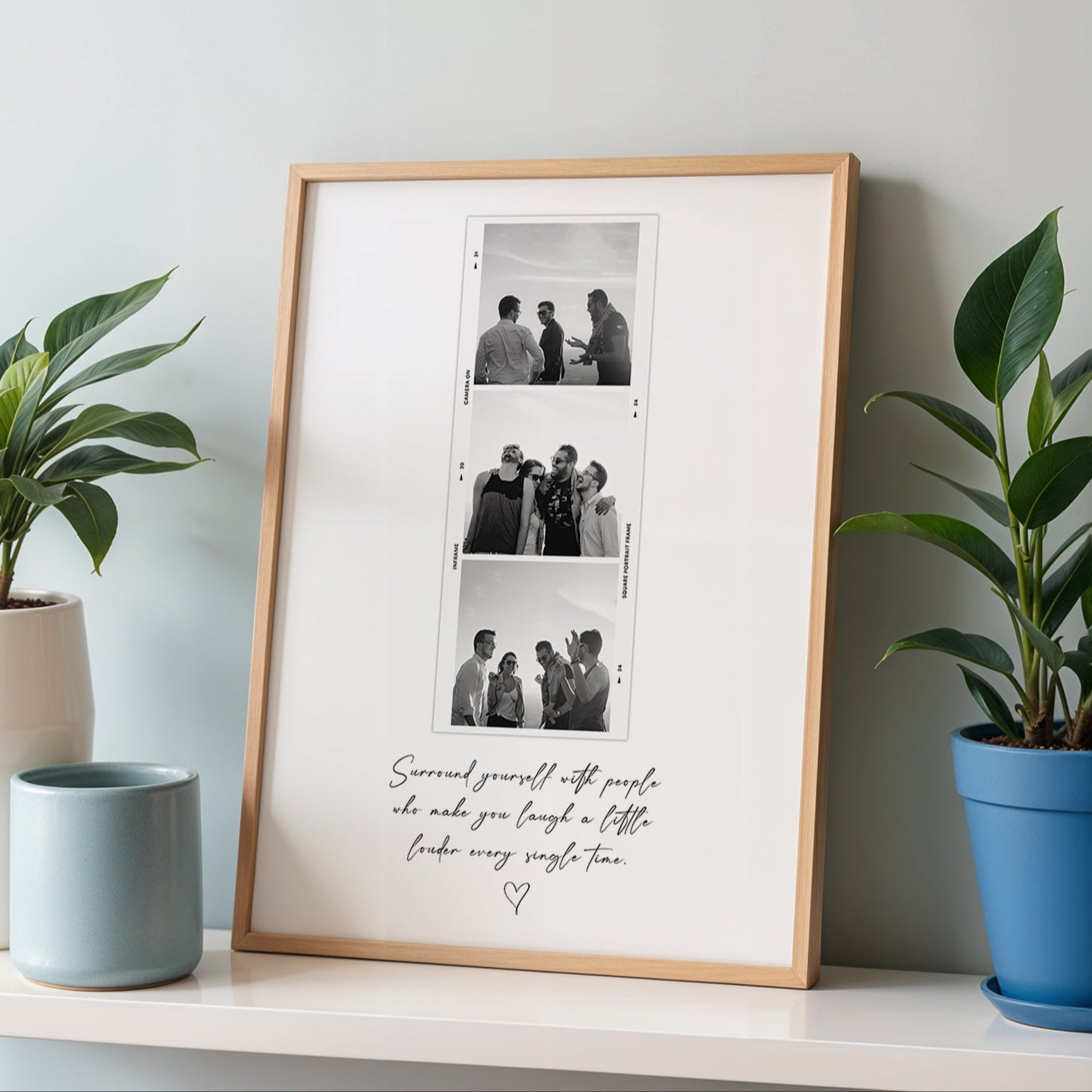 Personalised Photo Booth Strip Print