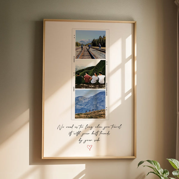 Personalised Photo Booth Strip Print